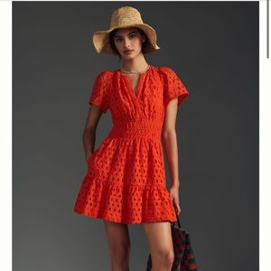 The Somerset Mini Dress: Eyelet Edition
